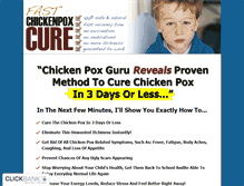 Tablet Screenshot of fastchickenpoxcure.com